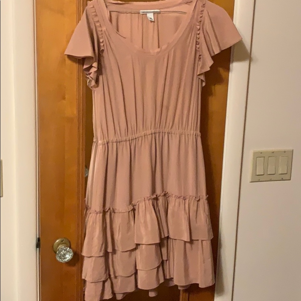 Banana Republic dress. Blush color.